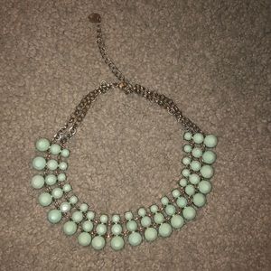 Pale green necklace